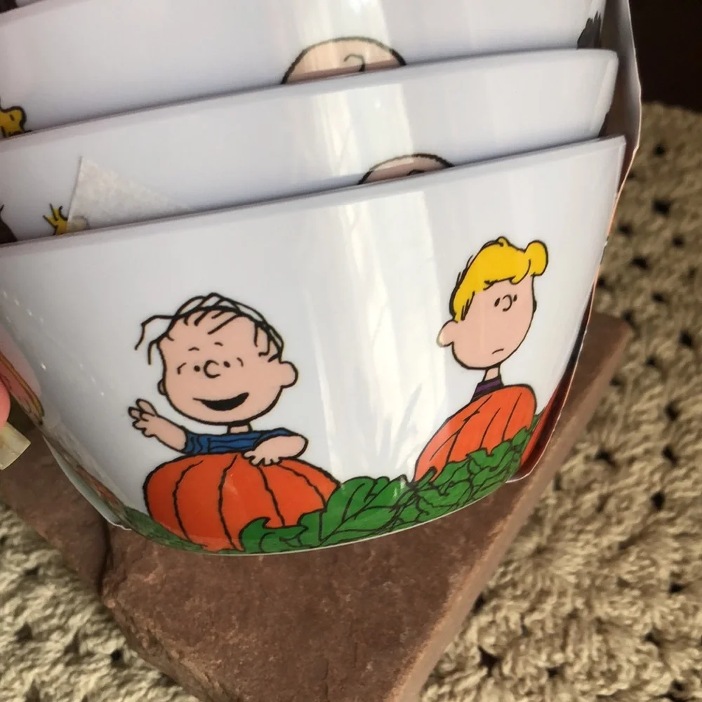 Peanuts HALLOWEEN Melamine Snack Bowls